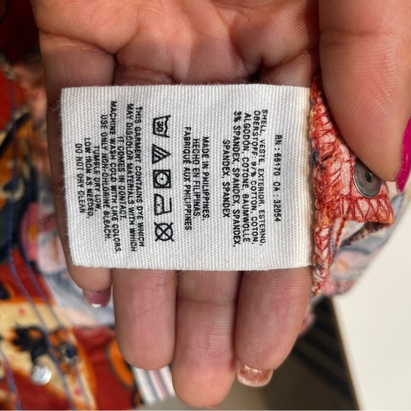 Pilcro and the Letterpress Multicolor Paisley Pants by Anthropologie - Picture 6 of 6